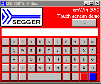 touch key